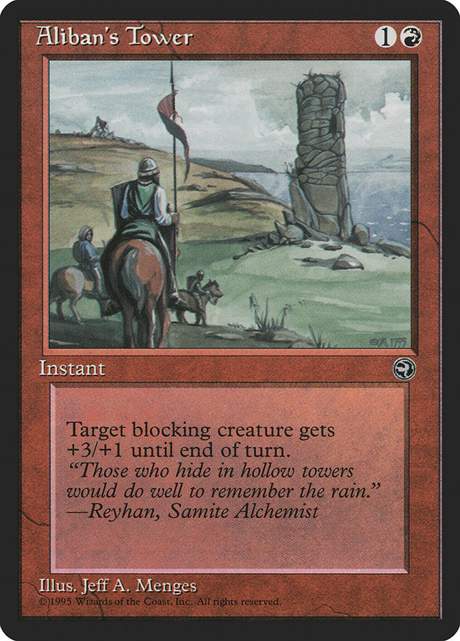 Aliban's Tower (Reyhan Flavor Text) [Homelands] | Gamers Paradise