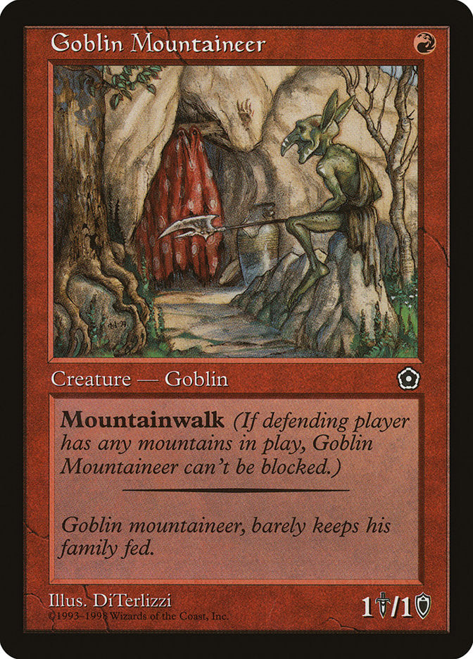 Goblin Mountaineer [Portal Second Age] | Gamers Paradise
