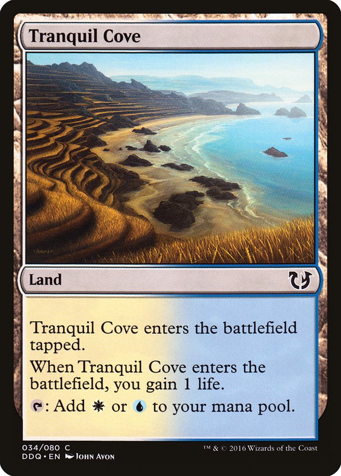 Tranquil Cove [Duel Decks: Blessed vs. Cursed] | Gamers Paradise