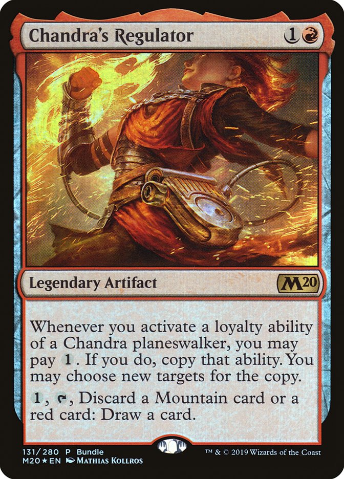 Chandra's Regulator (Bundle) [Core Set 2020 Promos] | Gamers Paradise