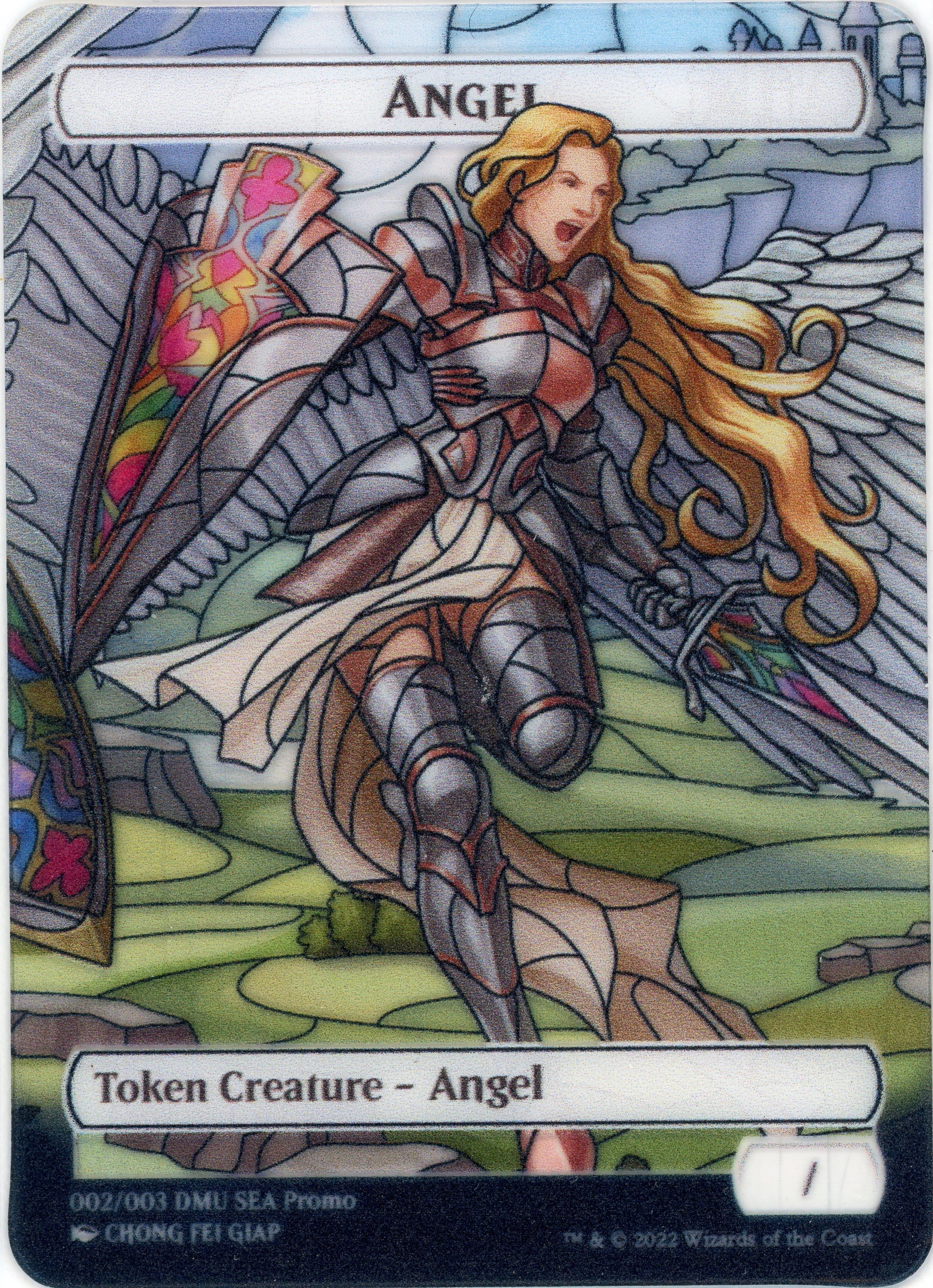 Angel Token (SEA Exclusive) [Dominaria United Tokens] | Gamers Paradise