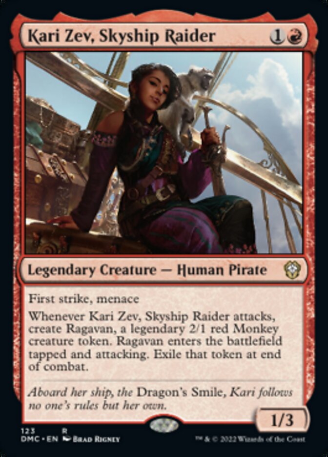 Kari Zev, Skyship Raider [Dominaria United Commander] | Gamers Paradise