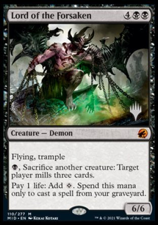 Lord of the Forsaken (Promo Pack) [Innistrad: Midnight Hunt Promos] | Gamers Paradise