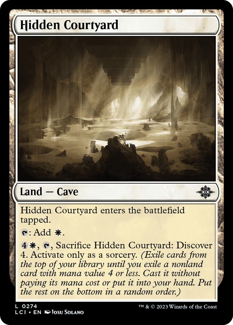 Hidden Courtyard [The Lost Caverns of Ixalan] | Gamers Paradise