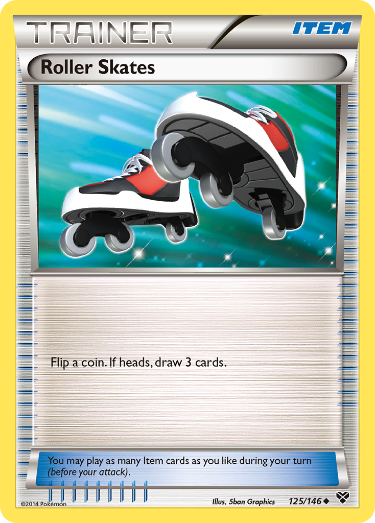 Roller Skates (125/146) [XY: Base Set] | Gamers Paradise