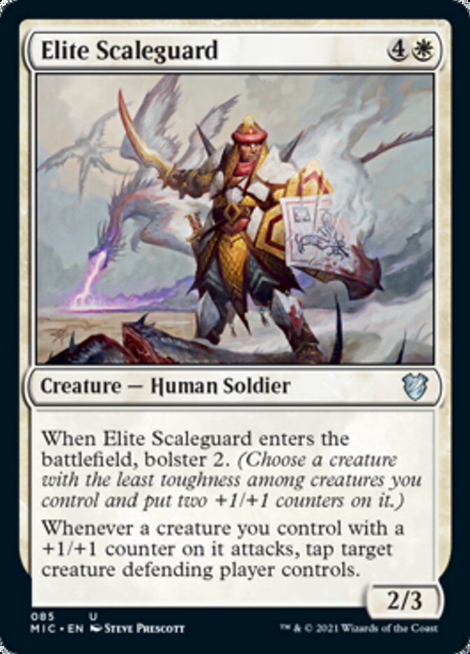 Elite Scaleguard [Innistrad: Midnight Hunt Commander] | Gamers Paradise