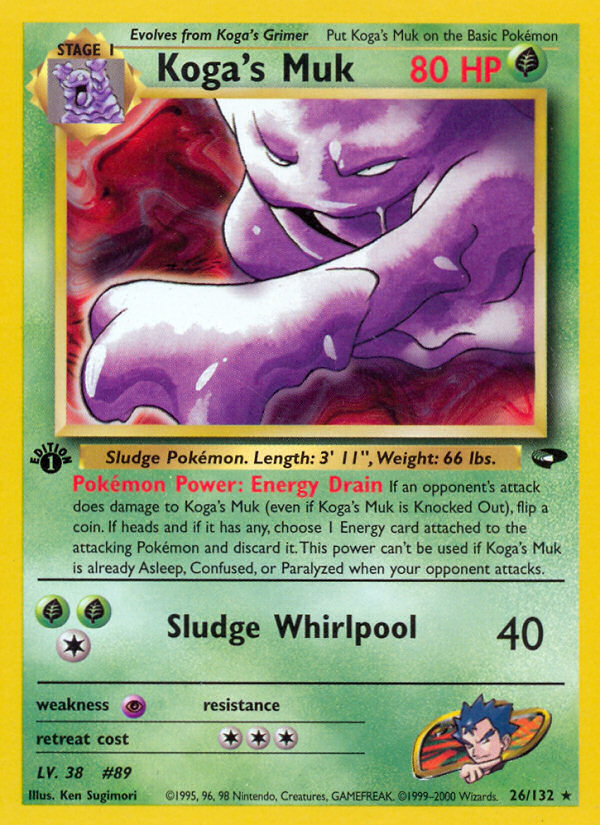 Koga's Muk (26/132) [Gym Challenge 1st Edition] | Gamers Paradise