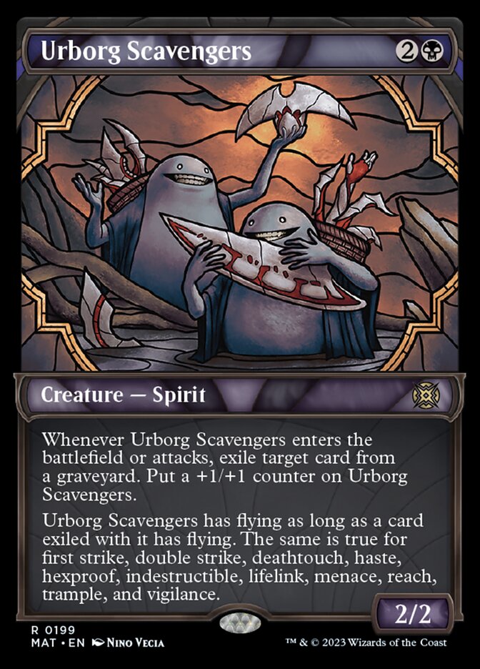 Urborg Scavengers (Showcase Halo Foil) [March of the Machine: The Aftermath] | Gamers Paradise