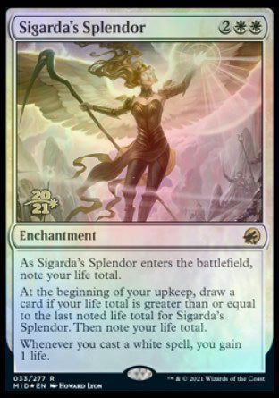 Sigarda's Splendor [Innistrad: Midnight Hunt Prerelease Promos] | Gamers Paradise