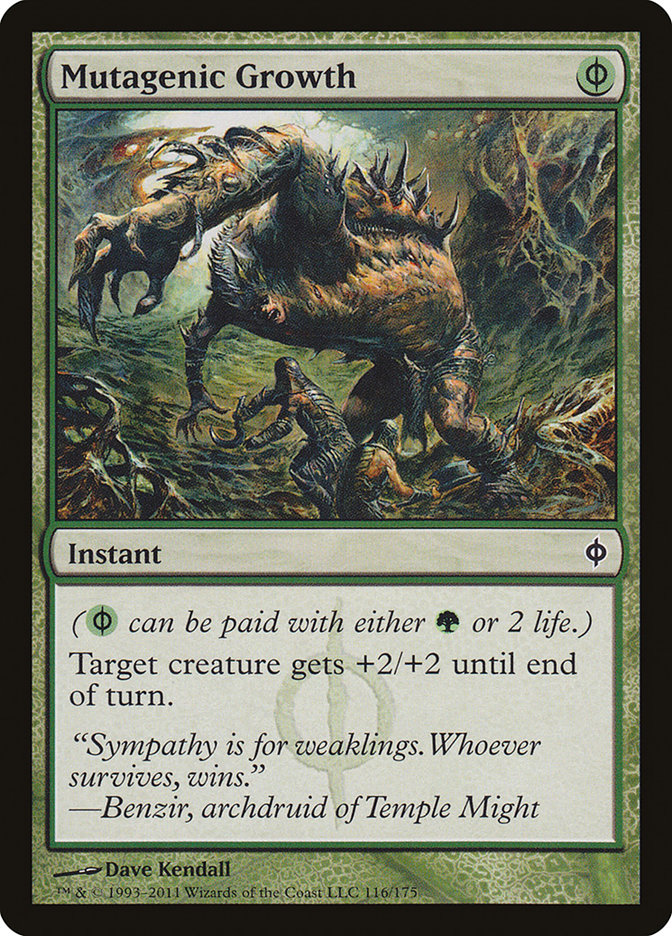 Mutagenic Growth [New Phyrexia] | Gamers Paradise