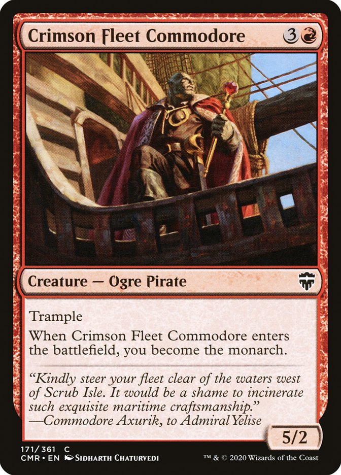 Crimson Fleet Commodore [Commander Legends] | Gamers Paradise