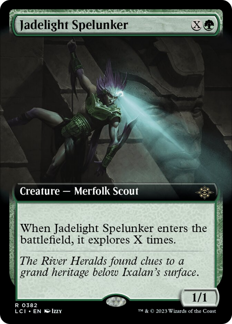 Jadelight Spelunker (Extended Art) [The Lost Caverns of Ixalan] | Gamers Paradise