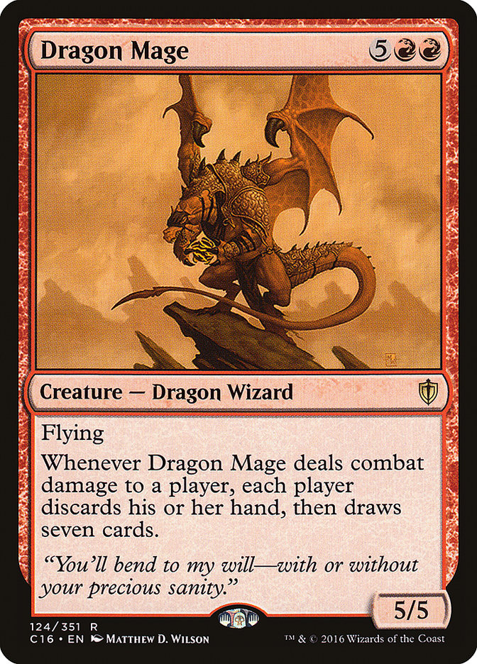 Dragon Mage [Commander 2016] | Gamers Paradise