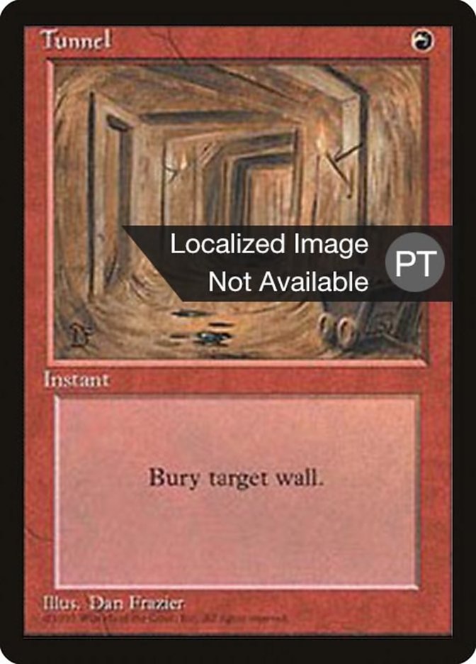 Tunnel [Fourth Edition (Foreign Black Border)] | Gamers Paradise