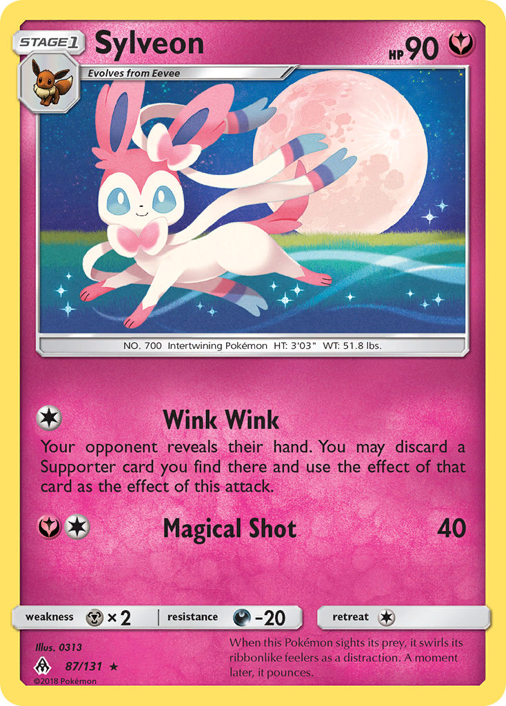 Sylveon (87/131) [Sun & Moon: Forbidden Light] | Gamers Paradise