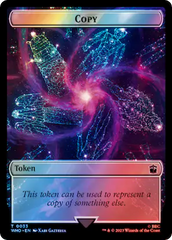 Copy // Mutant Double-Sided Token (Surge Foil) [Doctor Who Tokens] | Gamers Paradise
