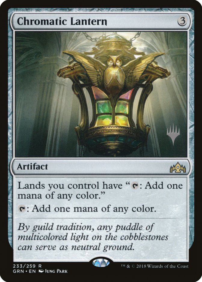 Chromatic Lantern (Promo Pack) [Guilds of Ravnica Promos] | Gamers Paradise