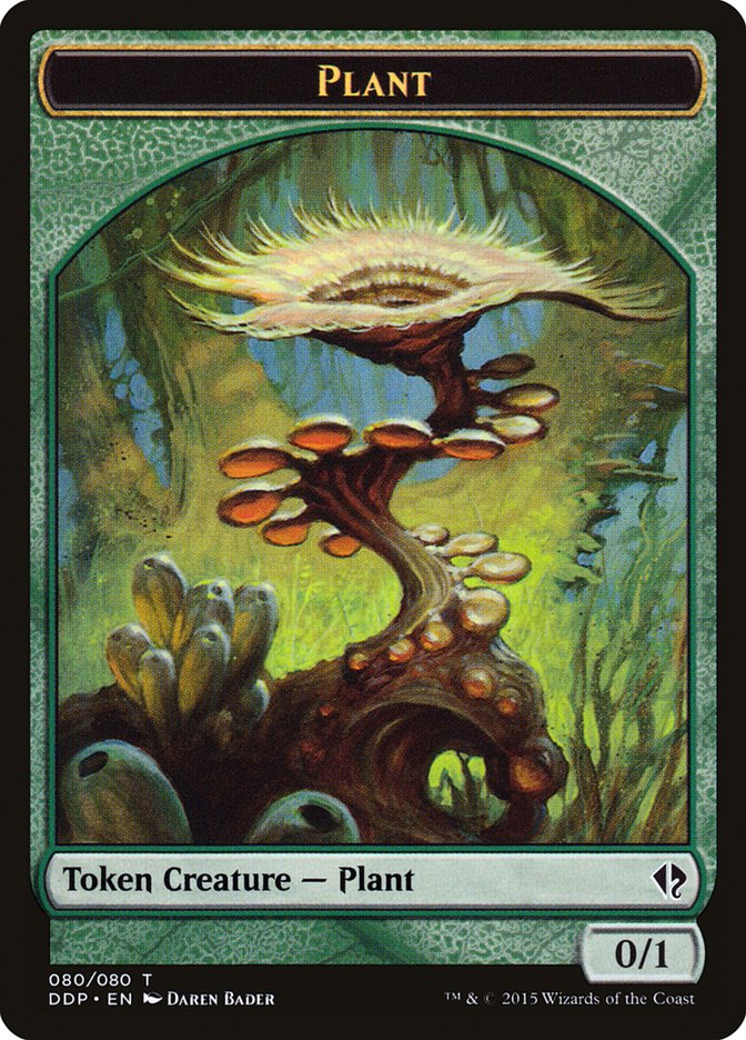 Plant Token [Duel Decks: Zendikar vs. Eldrazi] | Gamers Paradise
