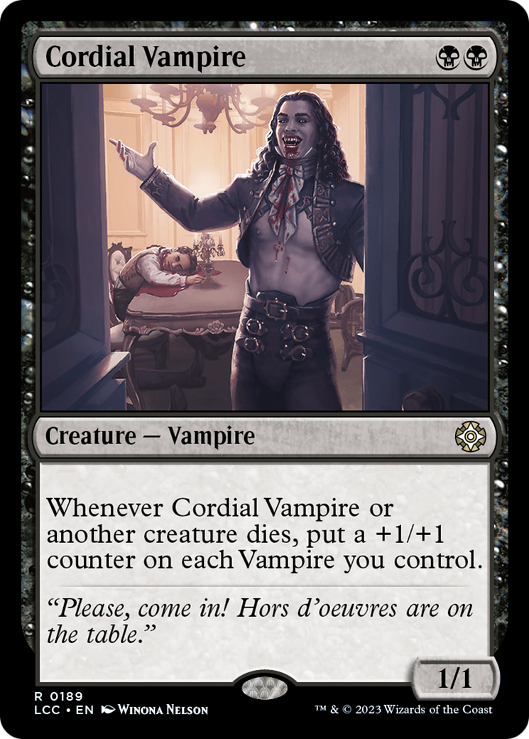 Cordial Vampire [The Lost Caverns of Ixalan Commander] | Gamers Paradise