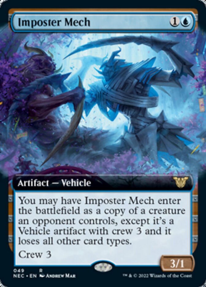 Imposter Mech (Extended Art) [Kamigawa: Neon Dynasty Commander] | Gamers Paradise