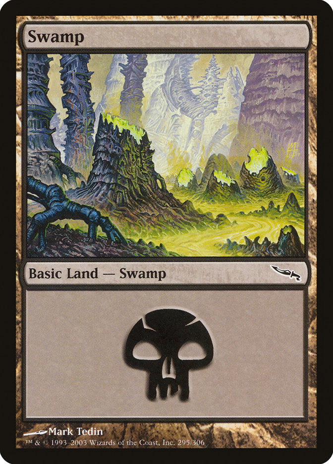 Swamp (295) [Mirrodin] | Gamers Paradise