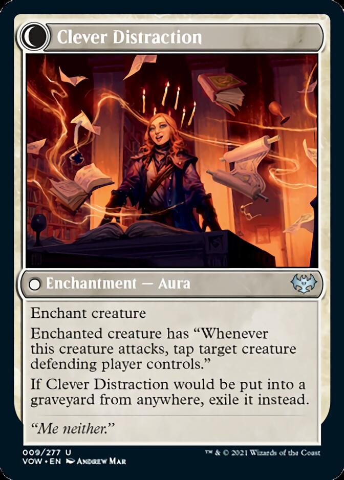 Distracting Geist // Clever Distraction [Innistrad: Crimson Vow] | Gamers Paradise