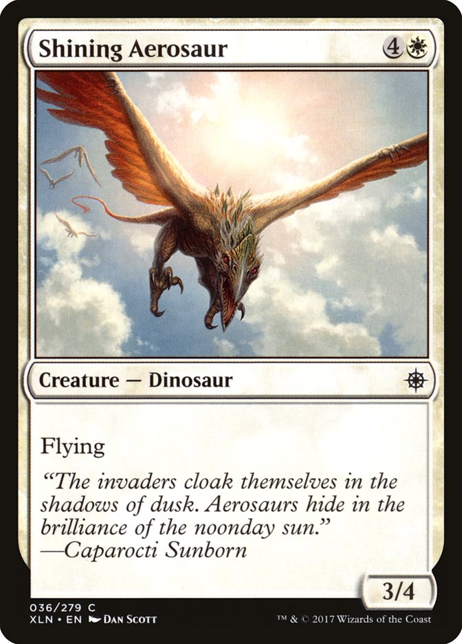 Shining Aerosaur [Ixalan] | Gamers Paradise