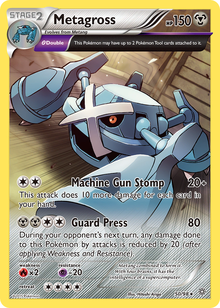 Metagross (50/98) [XY: Ancient Origins] | Gamers Paradise