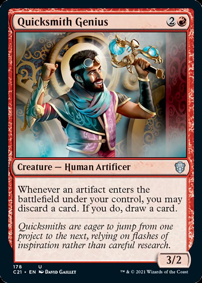 Quicksmith Genius [Commander 2021] | Gamers Paradise