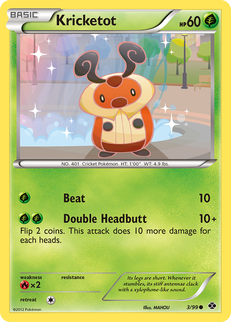Kricketot (3/99) [Black & White: Next Destinies] | Gamers Paradise