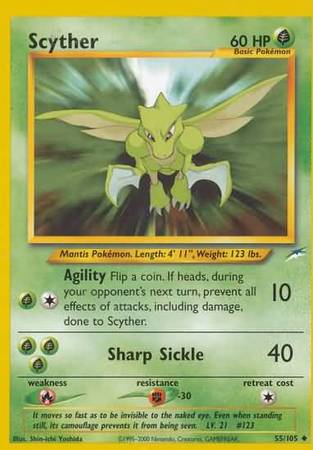 Scyther (55/105) [Neo Destiny Unlimited] | Gamers Paradise