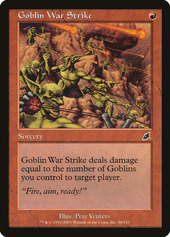 Goblin War Strike [Scourge] | Gamers Paradise