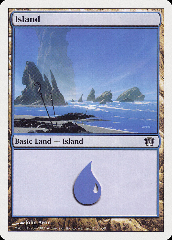 Island (336) [Eighth Edition] | Gamers Paradise