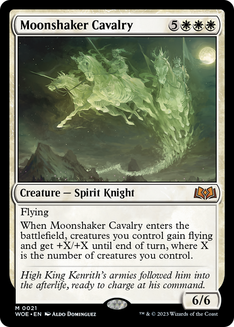 Moonshaker Cavalry [Wilds of Eldraine] | Gamers Paradise