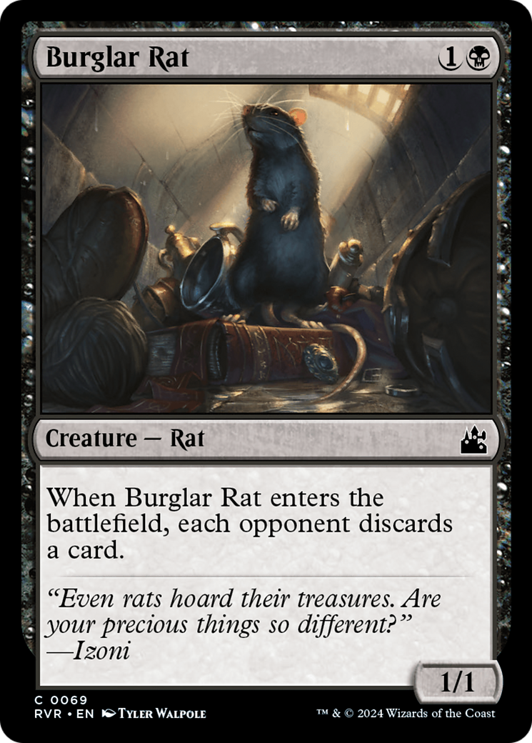 Burglar Rat [Ravnica Remastered] | Gamers Paradise