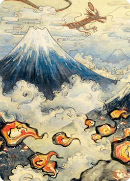 Mountain Art Card [Kamigawa: Neon Dynasty Art Series] | Gamers Paradise
