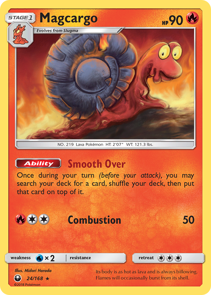 Magcargo (24/168) [Sun & Moon: Celestial Storm] | Gamers Paradise