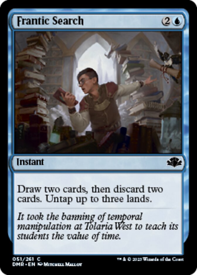 Frantic Search [Dominaria Remastered] | Gamers Paradise