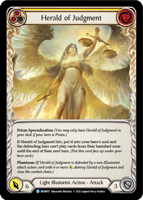 Herald of Judgment [MON007] 1st Edition Normal | Gamers Paradise