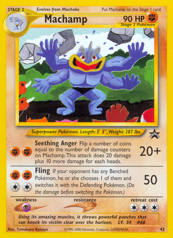 Machamp (43) [Wizards of the Coast: Black Star Promos] | Gamers Paradise