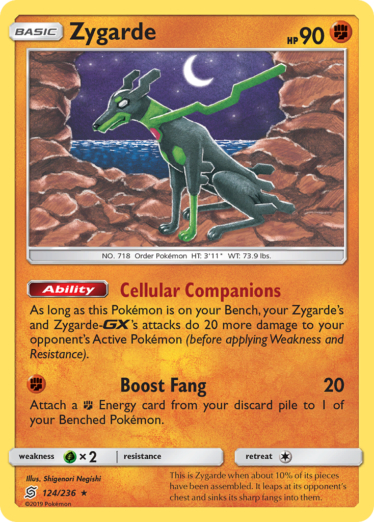 Zygarde (124/236) [Sun & Moon: Unified Minds] | Gamers Paradise