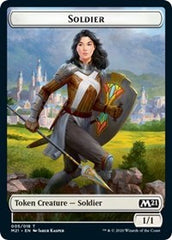 Soldier // Weird Double-Sided Token [Core Set 2021 Tokens] | Gamers Paradise