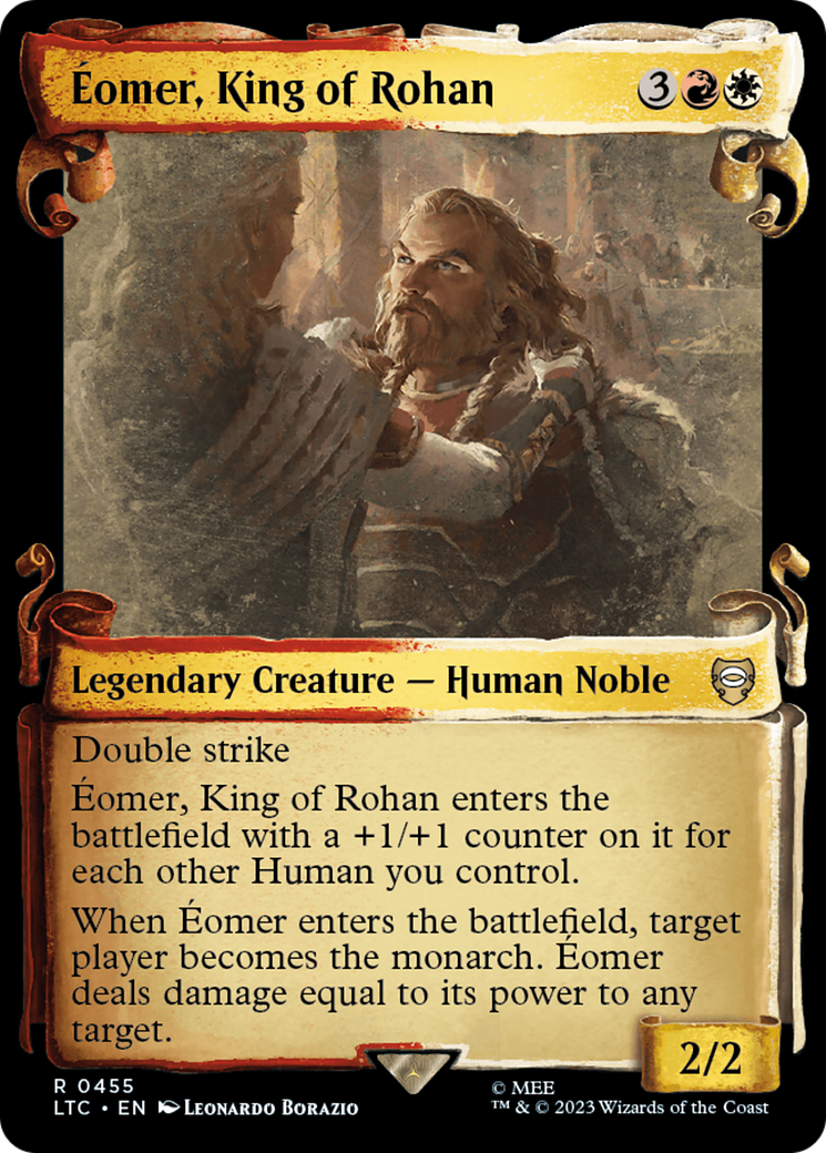 Eomer, King of Rohan [The Lord of the Rings: Tales of Middle-Earth Commander Showcase Scrolls] | Gamers Paradise