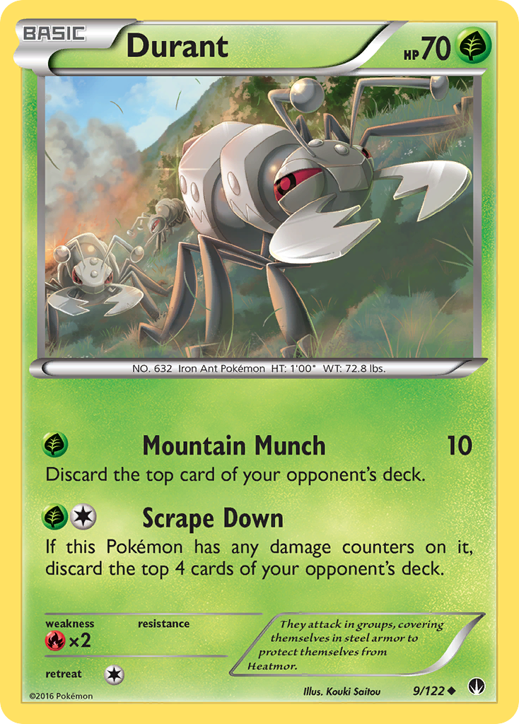 Durant (9/122) [XY: BREAKpoint] | Gamers Paradise