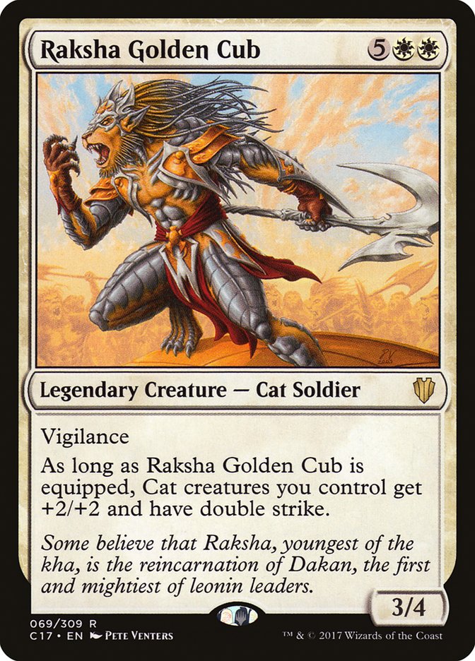 Raksha Golden Cub [Commander 2017] | Gamers Paradise