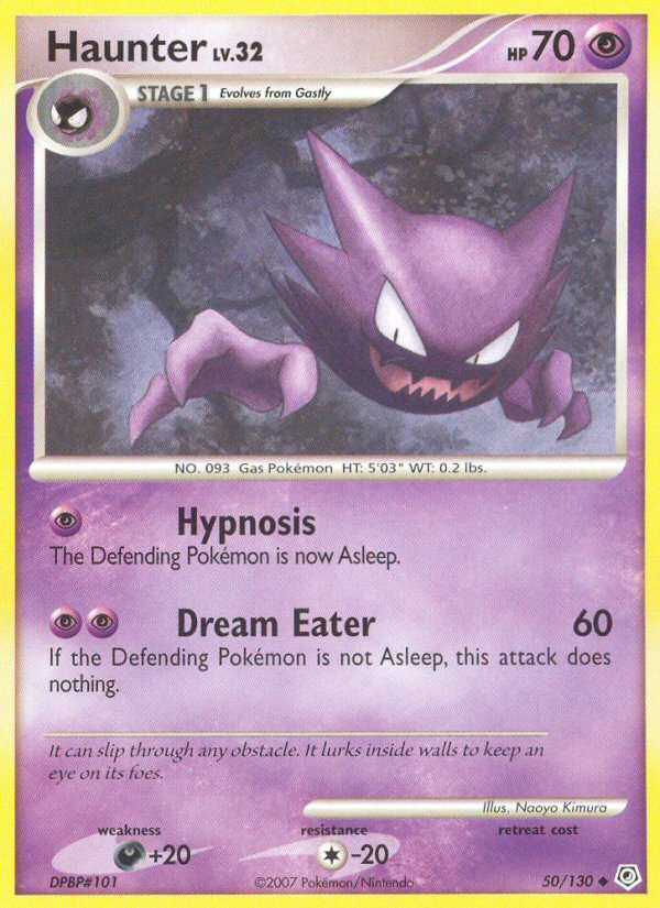 Haunter (50/130) [Diamond & Pearl: Base Set] | Gamers Paradise