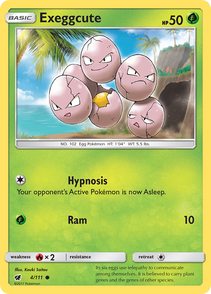 Exeggcute (4/111) [Sun & Moon: Crimson Invasion] | Gamers Paradise