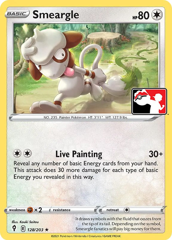 Smeargle (128/203) [Prize Pack Series One] | Gamers Paradise