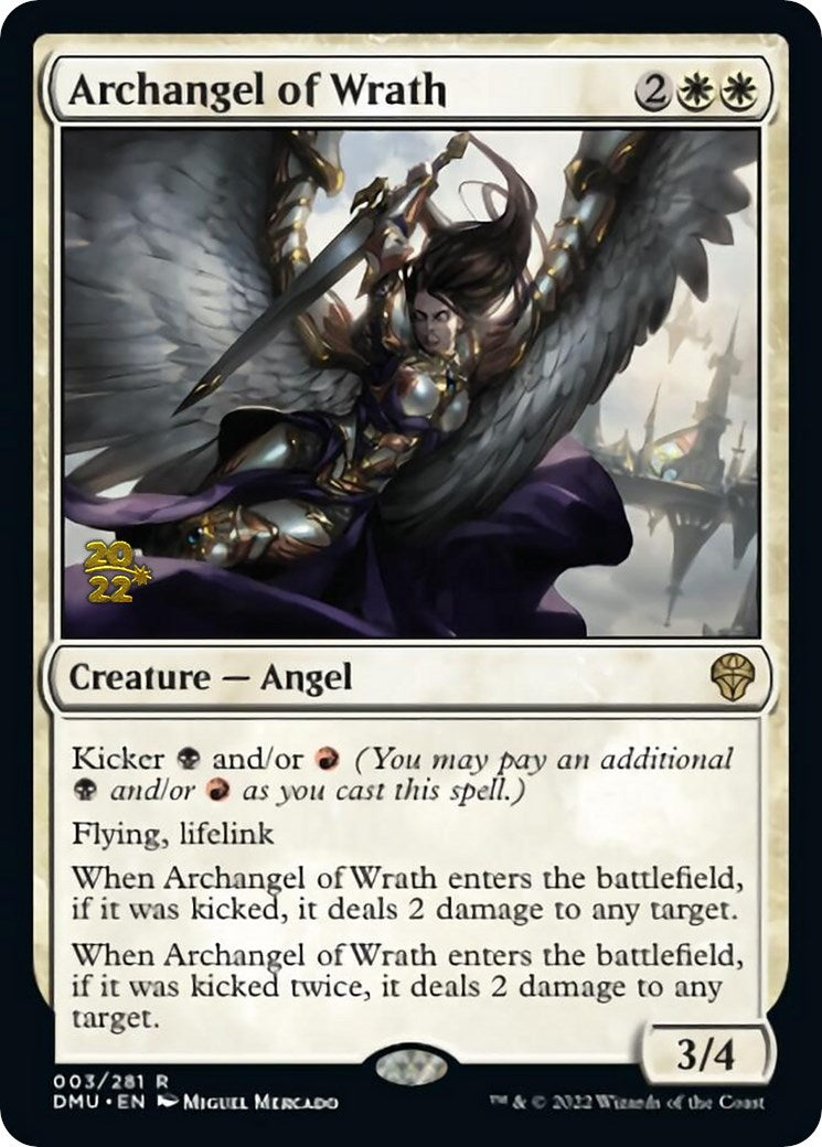 Archangel of Wrath [Dominaria United Prerelease Promos] | Gamers Paradise