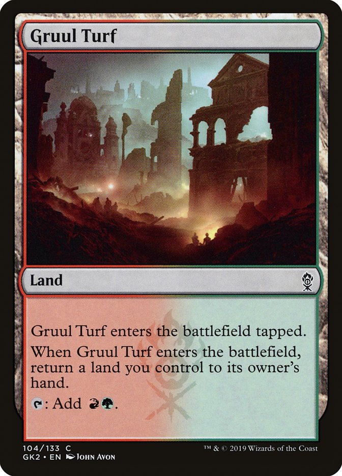 Gruul Turf [Ravnica Allegiance Guild Kit] | Gamers Paradise